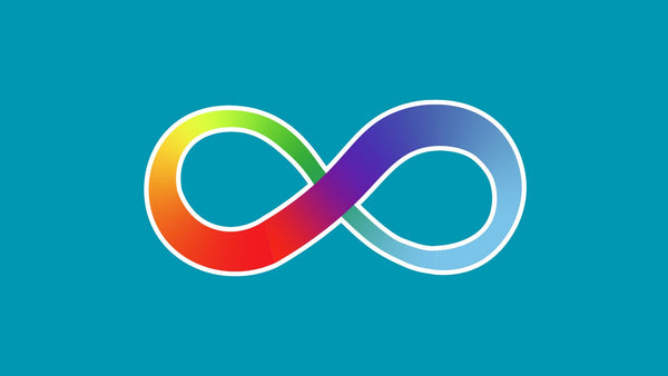 A rainbow infinity loop for autism