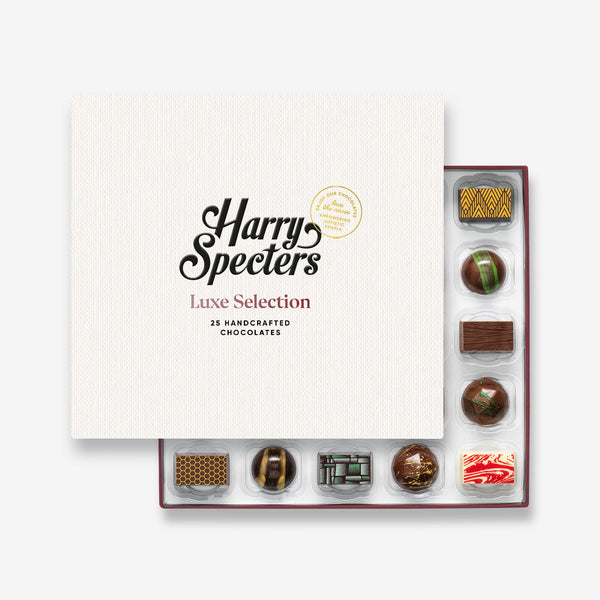 HAPPY HOLIDAYS - LUXE SELECTION CHOCOLATE BOX 250g - Harry Specters -