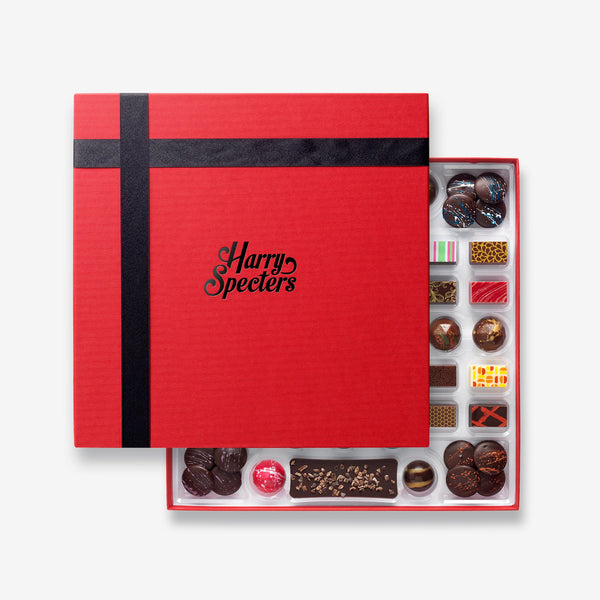 HAPPY HOLIDAYS - SIGNATURE SELECTION CHOCOLATE BOX 485g - Harry Specters -