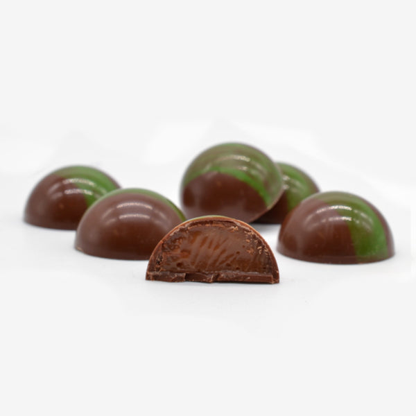 Salted lime caramel chocolates by Harry Specters